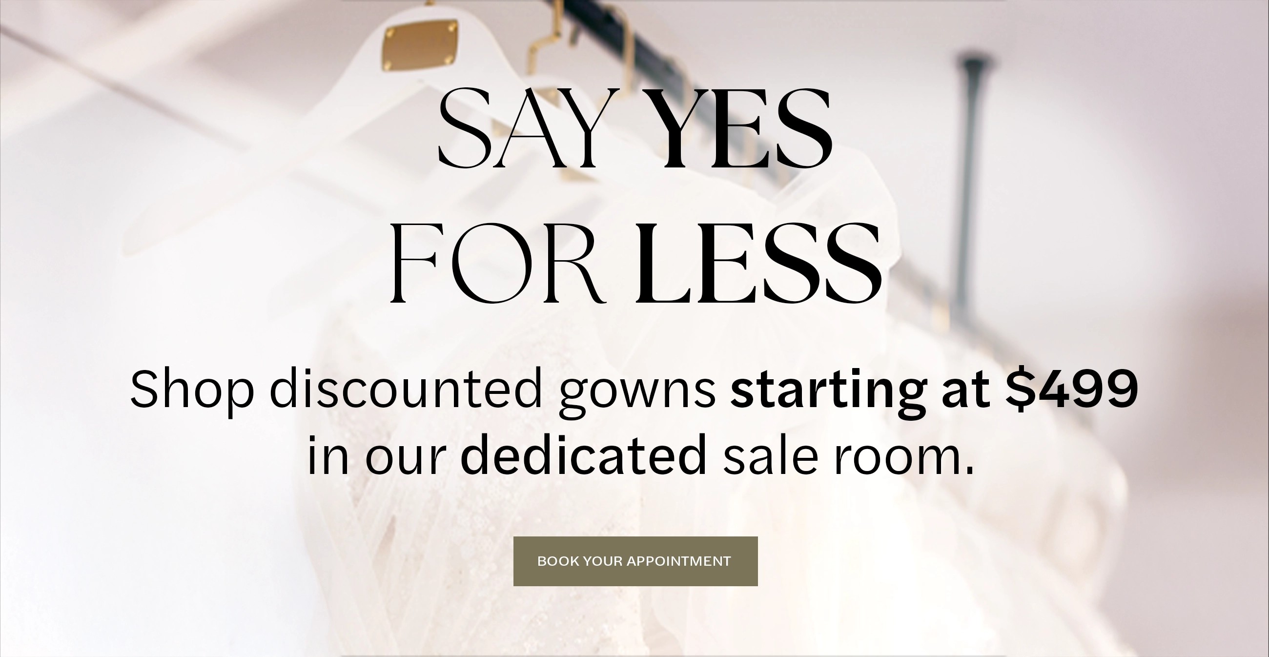 Say Yes For Less Desktop Banner