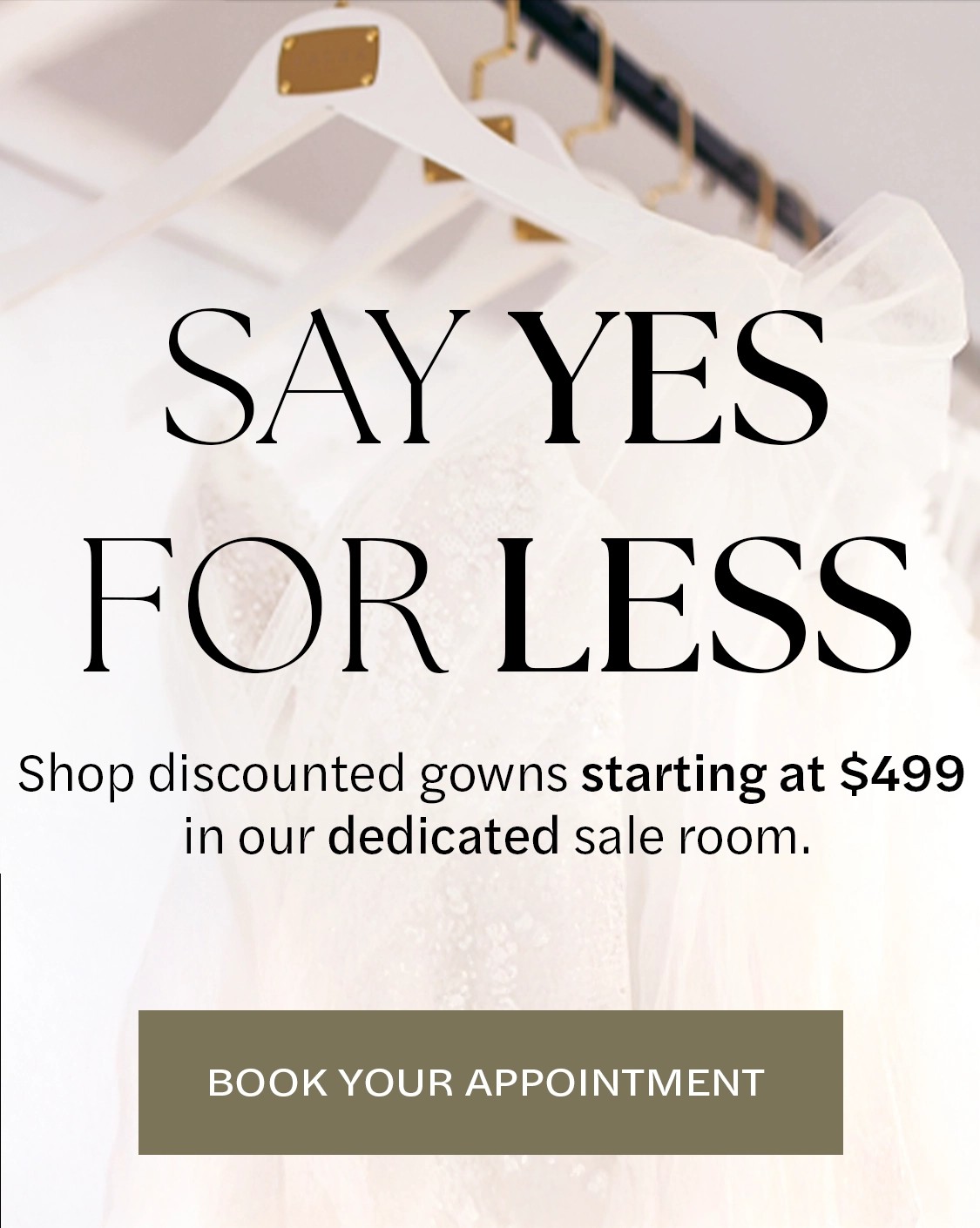 Say Yes For Less Mobile Banner